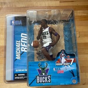 NIB-Michael Redd- White Jersey- McFarlane